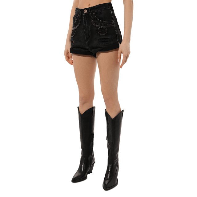 фото Джинсовые шорты oneteaspoon