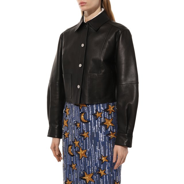 фото Кожаная куртка boss