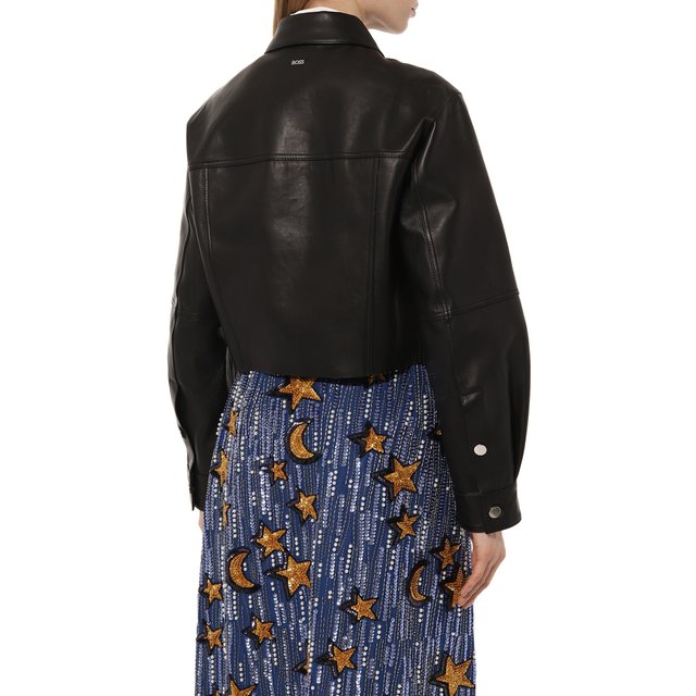 фото Кожаная куртка boss