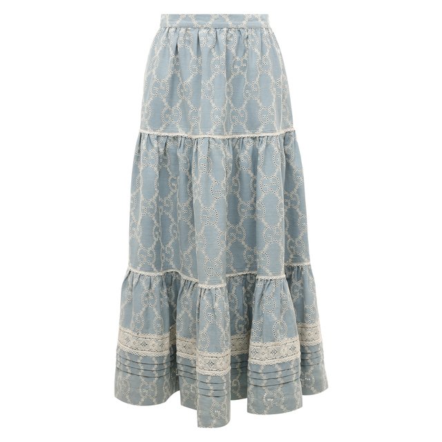 фото Хлопковая юбка gucci