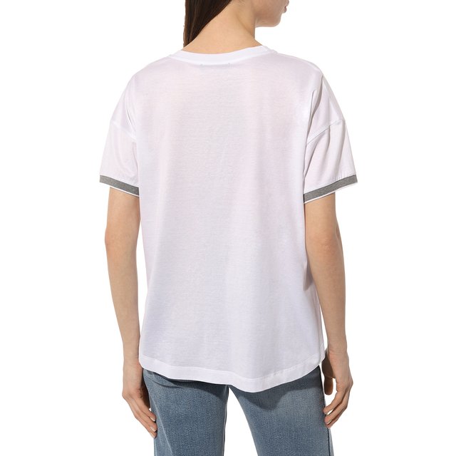 фото Хлопковая футболка moorer