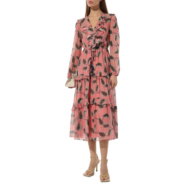 фото Шелковое платье saloni