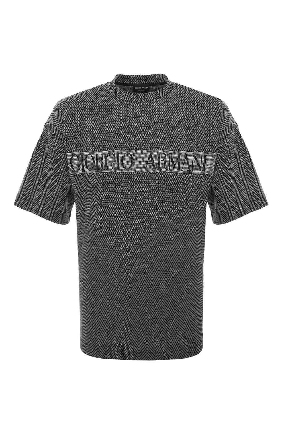 Хлопковая футболка Giorgio Armani 3RST7G/SJM8Z