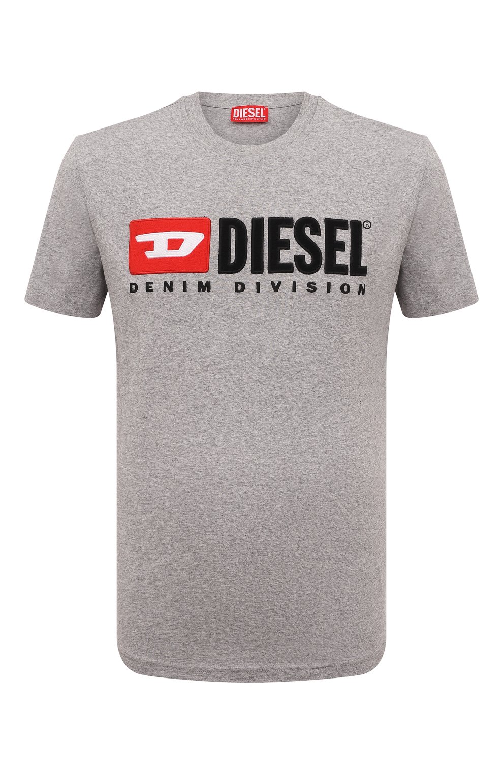 Футболки Diesel, Хлопковая футболка Diesel, Бангладеш, Серый, Хлопок: 100%;, 13290279  - купить