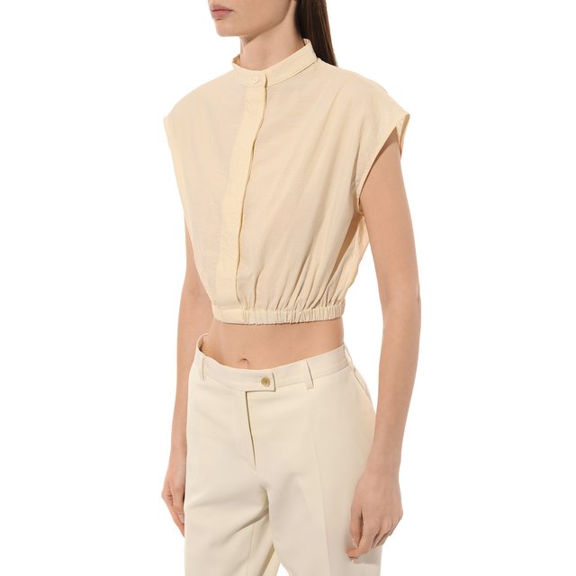 фото Хлопковый топ crem38