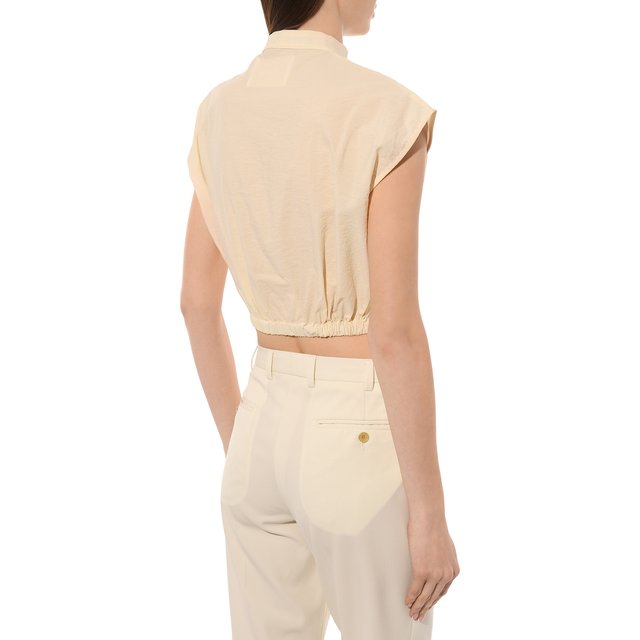 фото Хлопковый топ crem38