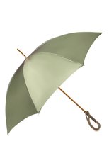 Женский зонт-трость PASOTTI OMBRELLI светло-зеленого цвета, арт. 0MITD0 189/RAS0 VB327/1 | Фото 2 (Материал: Текстиль, Синтетический материал, Металл)