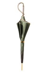 Женский зонт-трость PASOTTI OMBRELLI светло-зеленого цвета, арт. 0MITD0 189/RAS0 VB327/1 | Фото 4 (Материал: Текстиль, Синтетический материал, Металл)