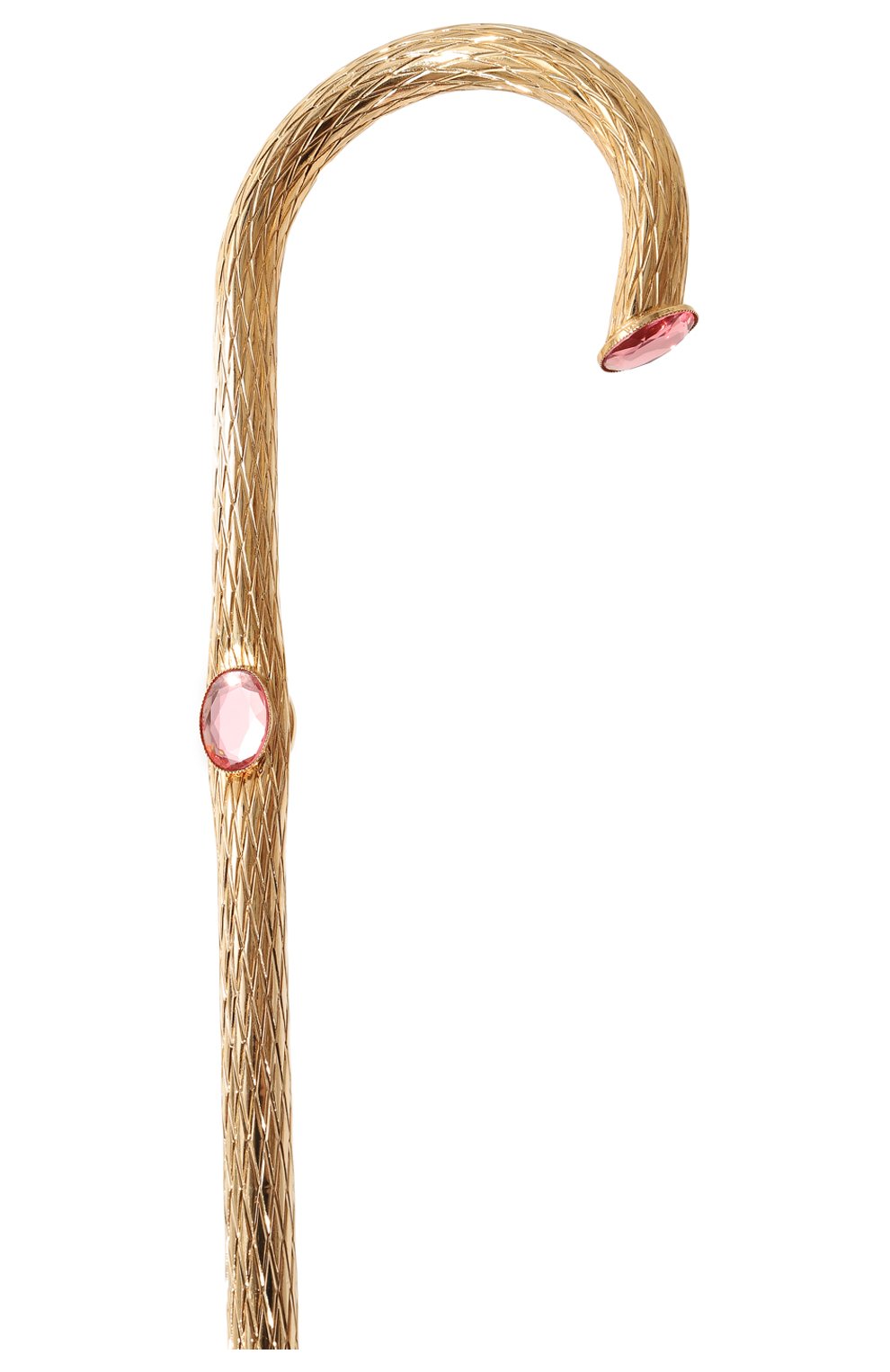 Женский зонт-трость PASOTTI OMBRELLI розового цвета, арт. 0MITD0 189/RAS0 9N881/2 | Фото 5 (Материал: Текстиль, Синтетический материал, Металл)