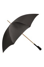 Женский зонт-трость PASOTTI OMBRELLI черного цвета, арт. 0MITD0 189/RAS0 5G834/1 | Фото 2 (Материал: Текстиль, Синтетический материал, Металл)