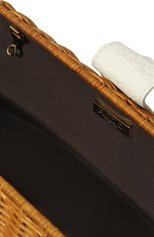 Женский клатч willow tube RODO коричневого цвета, арт. B8426/808 | Фото 5 (Женское Кросс-КТ: Клатч-пляжные сумки, Клатч-клатчи; Ремень/цепочка: На ремешке; Размер: small)