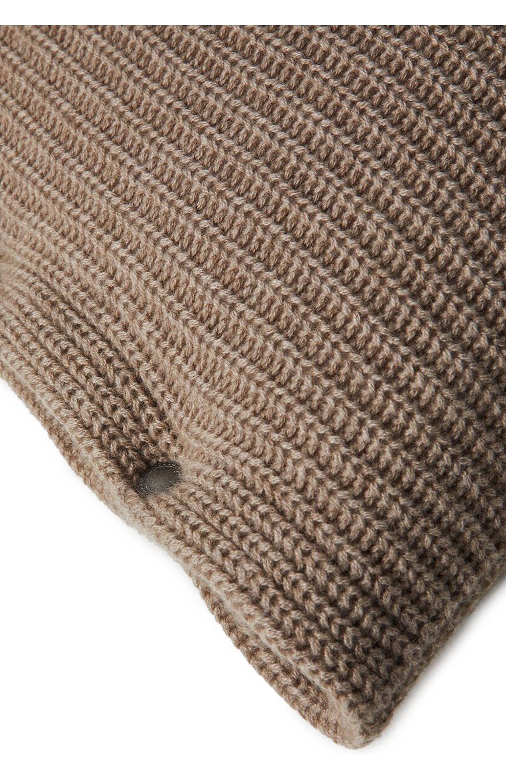 Подушка с наволочкой из кашемира BRUNELLO CUCINELLI коричневого цвета, арт. ML1205D01 | Фото 3