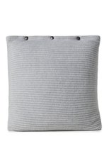 Подушка с наволочкой из кашемира BRUNELLO CUCINELLI серого цвета, арт. ML1205D02 | Фото 1