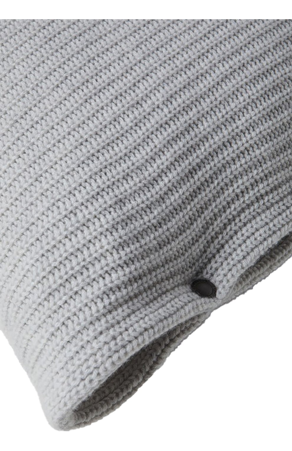 Подушка с наволочкой из кашемира BRUNELLO CUCINELLI серого цвета, арт. ML1205D02 | Фото 3