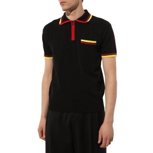 фото Поло из хлопка и шелка dsquared2