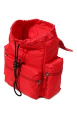 Детская рюкзак DOLCE & GABBANA красного цвета, арт. EM0100/AL680 | Фото 3 (Материал: Натуральная кожа, Текстиль)