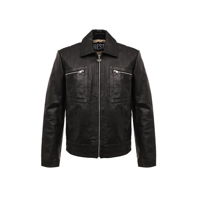 фото Кожаная куртка diesel