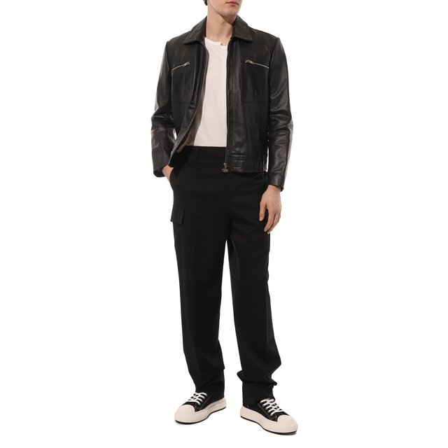 фото Кожаная куртка diesel