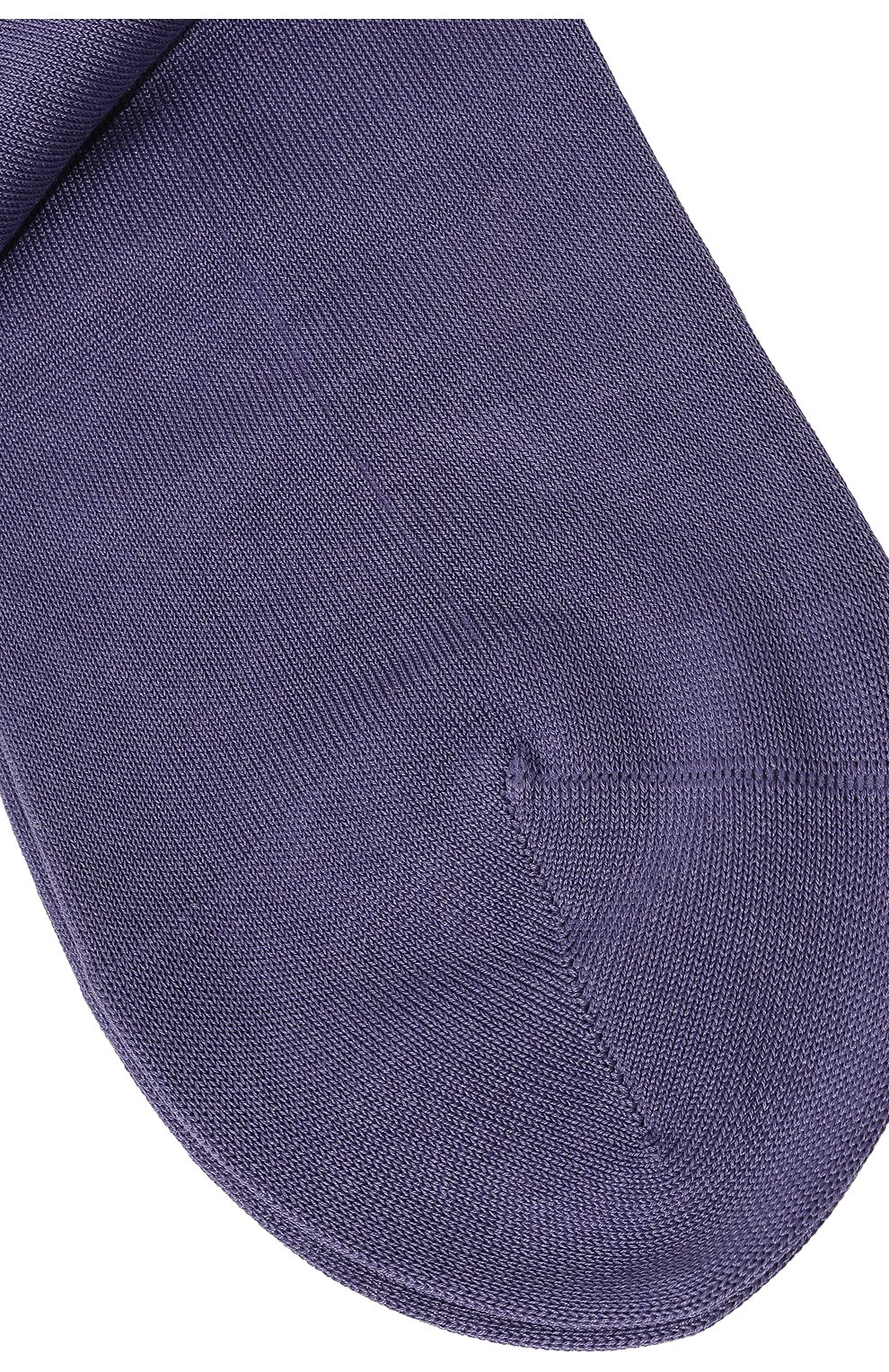 Мужские хлопковые носки FALKE фиолетового цвета, арт. 14792 | Фото 2 (Кросс-КТ: бельё; Материал внешний: Хлопок)