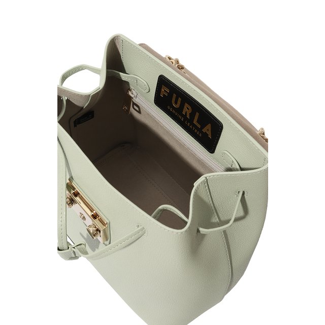 фото Кожаный рюкзак metropolis furla