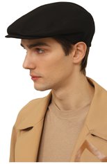 Мужская кепка DOLCE & GABBANA черного цвета, арт. GH587A/FU6X8 | Фото 2 (Материал: Хлопок)