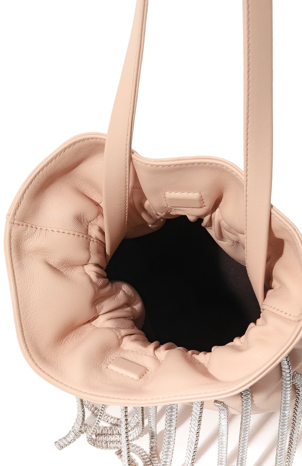 Женская сумка ancilla RODO светло-бежевого цвета, арт. B8659/132 | Фото 5 (Сумки-технические: Сумки top-handle; Размер: medium; Материал: Натуральная кожа)