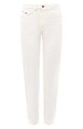 Женские джинсы KITON белого цвета по цене 69100 руб., арт. DJ54101/XB6501 | Фото 1