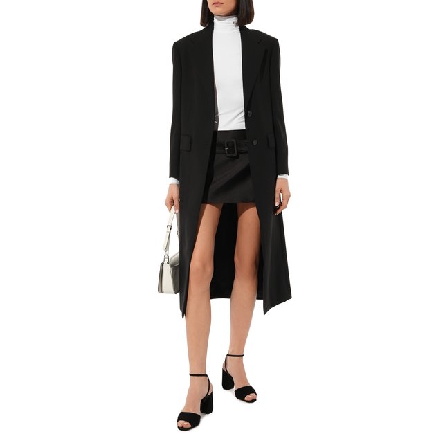 фото Замшевые босоножки prada