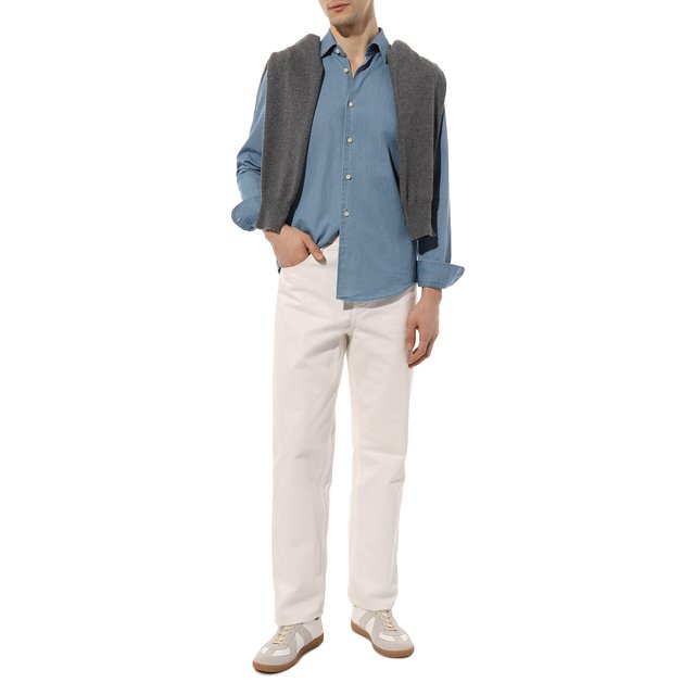 фото Джинсовая рубашка boss