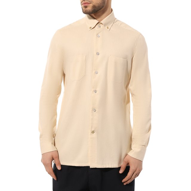 фото Хлопковая рубашка kiton