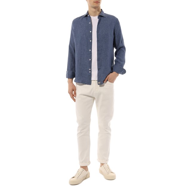 фото Льняная рубашка sonrisa