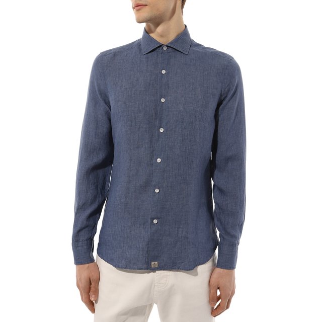 фото Льняная рубашка sonrisa