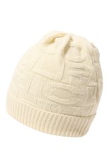 Детского шерстяная шапка WOOLRICH кремвого цвета, арт. CFWKAC0139MRUF0659 | Фото 2 (Материал: Текстиль, Шерсть)