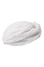Детская повязка на голову PAADE MODE белого цвета, арт. 232225235 | Фото 1 (Материал: Текстиль)