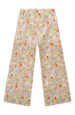 Детские хлопковые брюки PAADE MODE разноцветного цвета, арт. 232186231 | Фото 2 (Материал внешний: Шелк; Материал подклада: Хлопок)