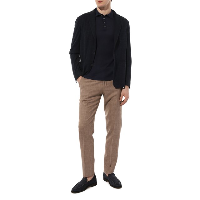 фото Шелковое поло daniele fiesoli