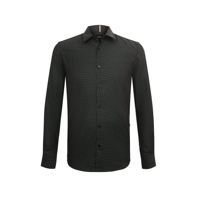 фото Хлопковая рубашка boss