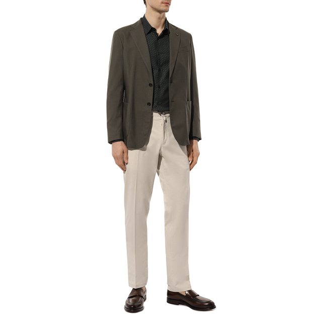 фото Хлопковая рубашка boss