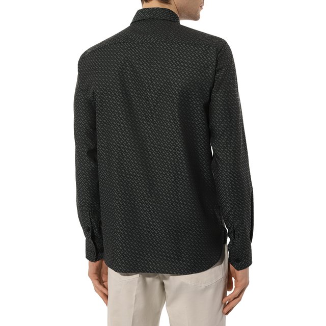 фото Хлопковая рубашка boss