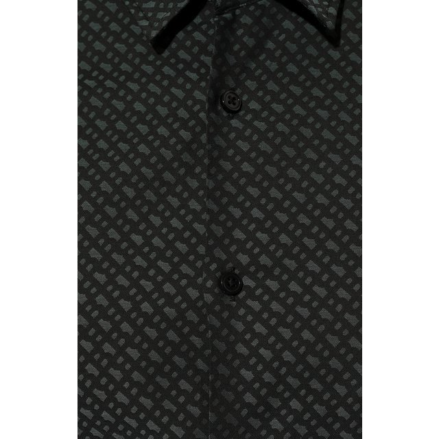 фото Хлопковая рубашка boss