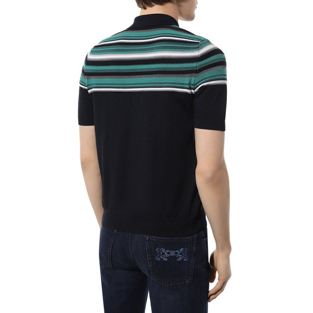 фото Поло из хлопка и шелка zilli