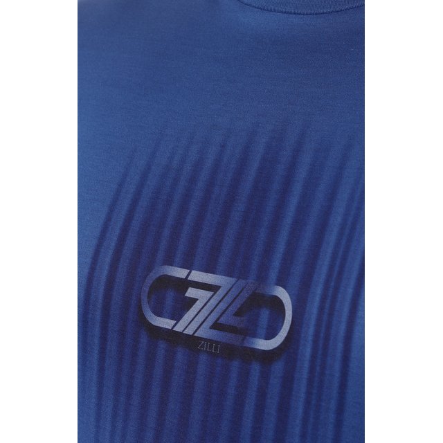 Хлопковая футболка Zilli MBZ-NT550-VERT1/MC01/62-64 Фото 5