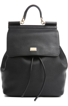 Кожаный рюкзак Sicily Backpack с зеркалом | Фото №1 Кожаный рюкзак Sicily Backpack с зеркалом | Фото №1
