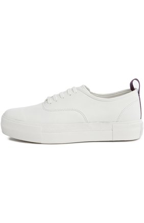 Женские синие кожаные кеды mother Eytys, арт. M0THER LEATHER купить в ЦУМ | Фото №1 Кожаные кеды Mother Eytys синие | Фото №1