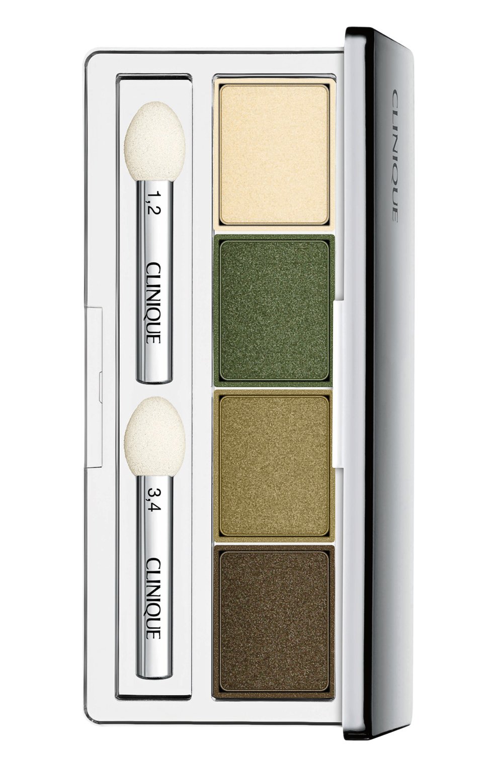 Женские тени для век all about shadow quad on safari CLINIQUE бесцветного цвета, арт. 7PWL-05 | Фото 1
