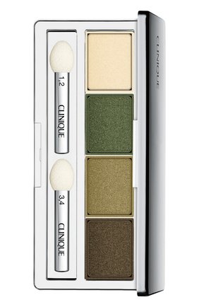 Женские тени для век all about shadow quad on safari CLINIQUE бесцветного цвета по цене 3360 руб., арт. 7PWL-05 | Фото 1 Женские тени для век all about shadow quad on safari CLINIQUE бесцветного цвета, арт. 7PWL-05 | Фото 1
