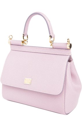 Женская сумка sicily small DOLCE & GABBANA лиловая цвета, арт. 0116/BB6003/A1001 купить в ЦУМ | Фото №3 Сумка Sicily small Dolce & Gabbana лиловая цвета | Фото №3