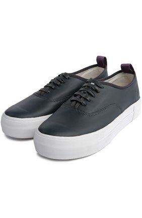 Женские синие кожаные кеды mother Eytys, арт. M0THER LEATHER купить в ЦУМ | Фото №1 Кожаные кеды Mother Eytys синие | Фото №1