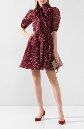 Женская текстильные туфли rainbow lace DOLCE & GABBANA красного цвета по цене 57950 руб., арт. 0112/CD0066/AL198 | Фото 2 Женская текстильные туфли rainbow lace DOLCE & GABBANA красного цвета, арт. 0112/CD0066/AL198 | Фото 2