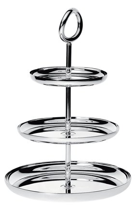 Этажерка тройная для конфет vertigo CHRISTOFLE серебряного цвета, арт. 04248410 | Фото 1 (Статус проверки: Проверена категория; Ограничения доставки: fragile-2)